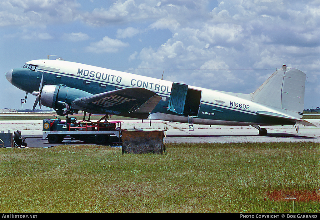 Aircraft Photo of N16602 | Douglas C-47A Skytrain | Mosquito Control | AirHistory.net #36760