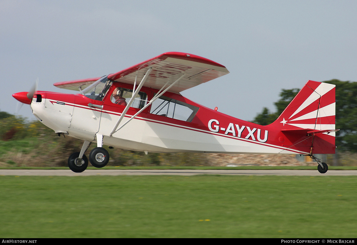 Aircraft Photo of G-AYXU | Bellanca 7KCAB Citabria | AirHistory.net #36761