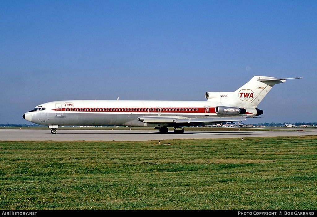 Aircraft Photo of N64319 | Boeing 727-231 | Trans World Airlines - TWA | AirHistory.net #36774