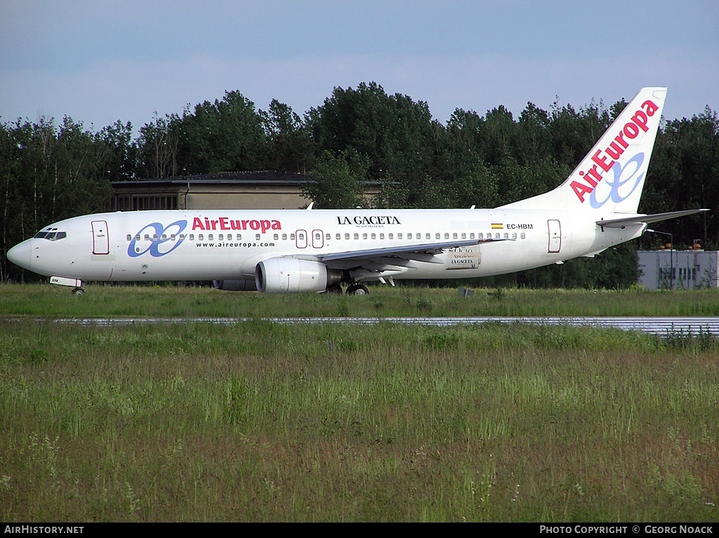 Aircraft Photo of EC-HBM | Boeing 737-85P | Air Europa | AirHistory.net #36797