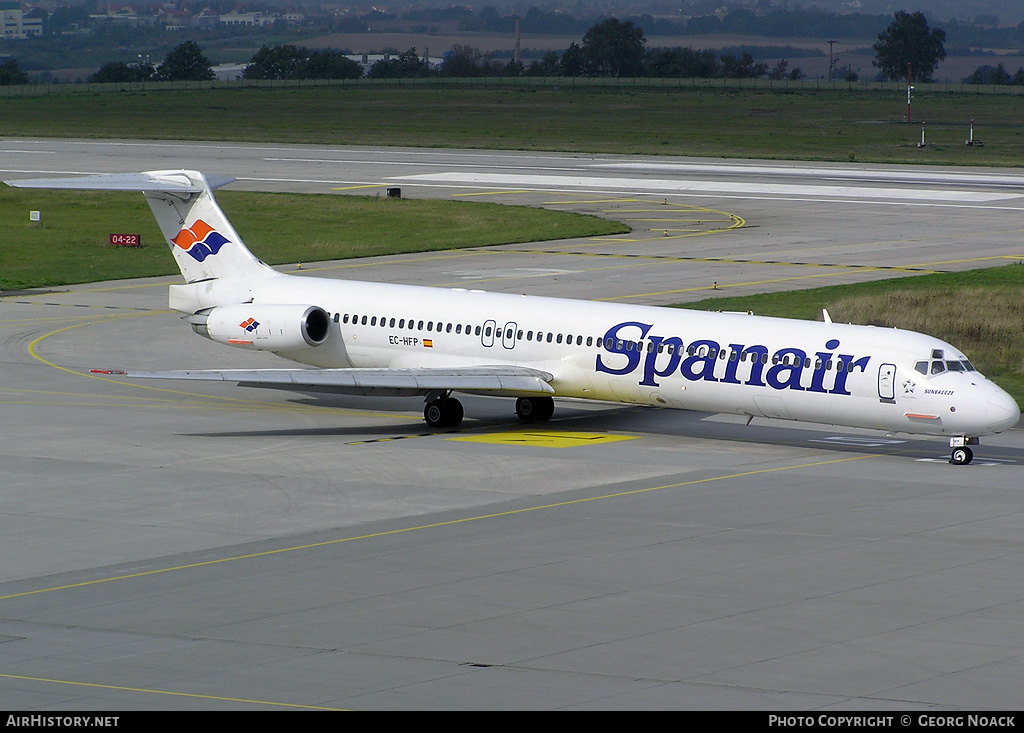 Aircraft Photo of EC-HFP | McDonnell Douglas MD-82 (DC-9-82) | Spanair | AirHistory.net #36798