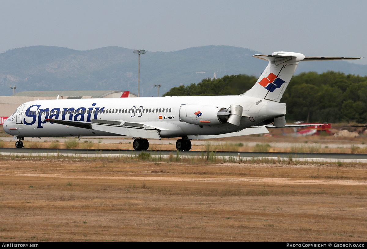 Aircraft Photo of EC-HFP | McDonnell Douglas MD-82 (DC-9-82) | Spanair | AirHistory.net #36799