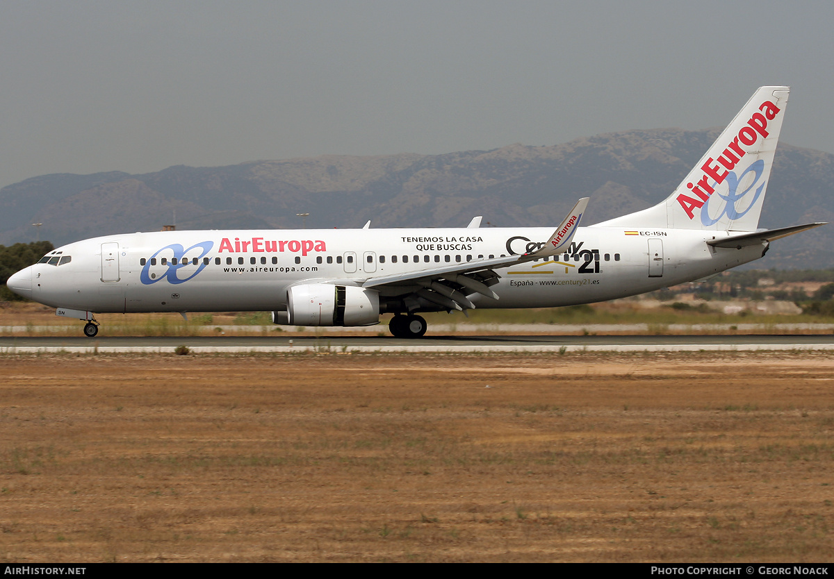 Aircraft Photo of EC-ISN | Boeing 737-86Q | Air Europa | AirHistory.net #36807