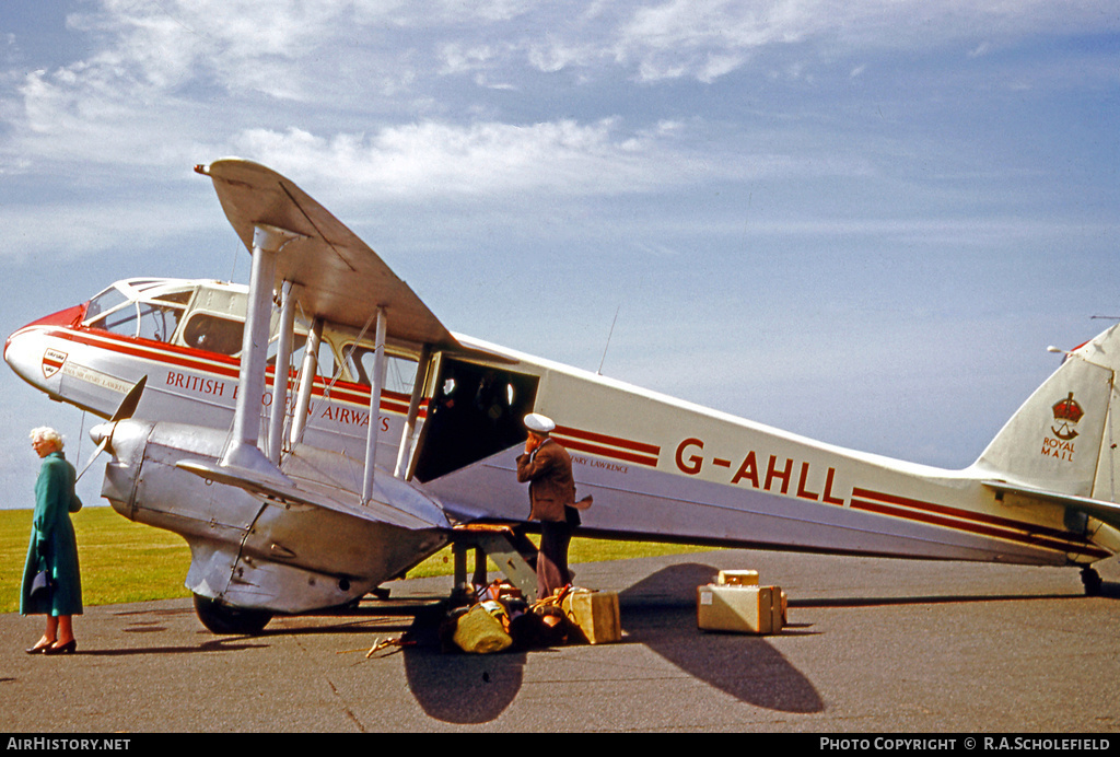 Aircraft Photo of G-AHLL | De Havilland D.H. 89A Dragon Rapide | BEA - British European Airways | AirHistory.net #36810