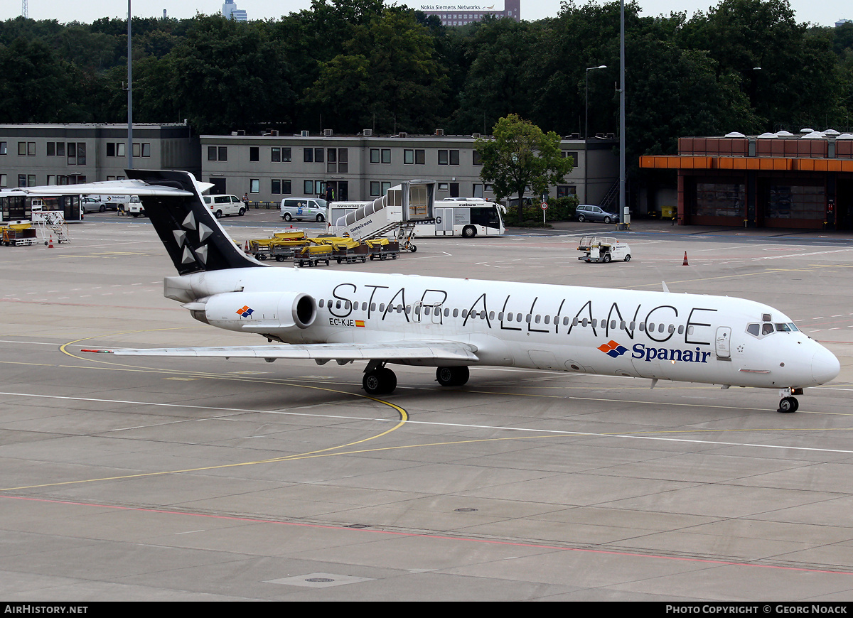 Aircraft Photo of EC-KJE | McDonnell Douglas MD-87 (DC-9-87) | Spanair | AirHistory.net #36816