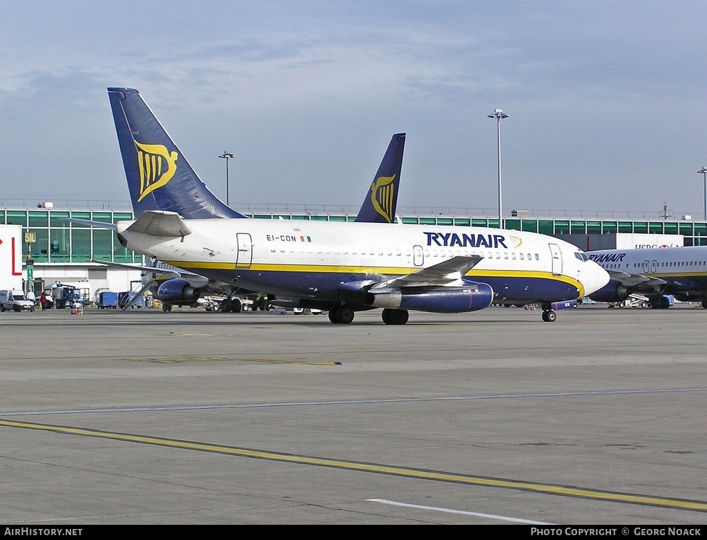 Aircraft Photo of EI-CON | Boeing 737-2T5/Adv | Ryanair | AirHistory.net #36818