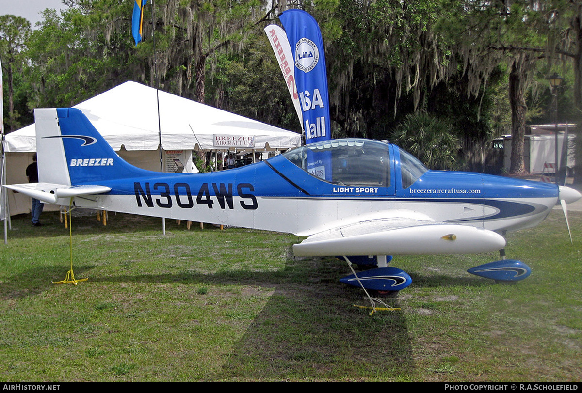 Aircraft Photo of N304WS | Breezer LSA | Breezer Aircraft | AirHistory.net #36822