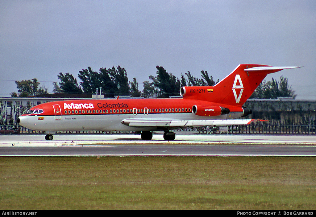 Aircraft Photo of HK-1271 | Boeing 727-24C | Avianca | AirHistory.net #36825
