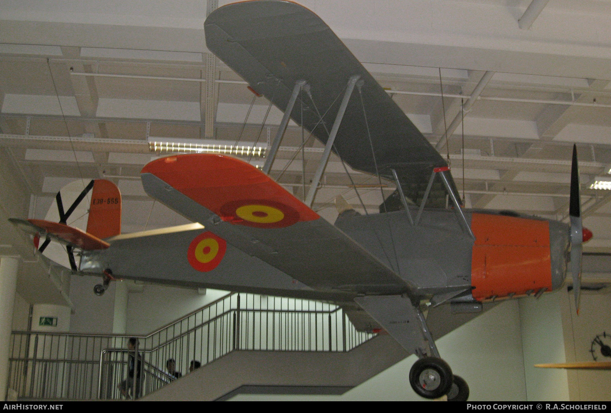 Aircraft Photo of E3B-555 | CASA 1.131E Jungmann | Spain - Air Force | AirHistory.net #36832