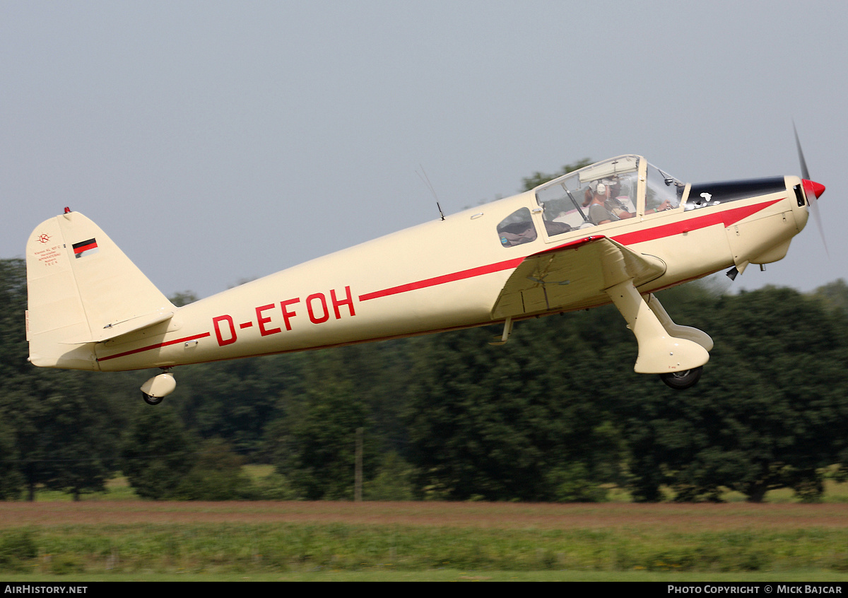 Aircraft Photo of D-EFOH | Klemm Kl 107C | AirHistory.net #36836