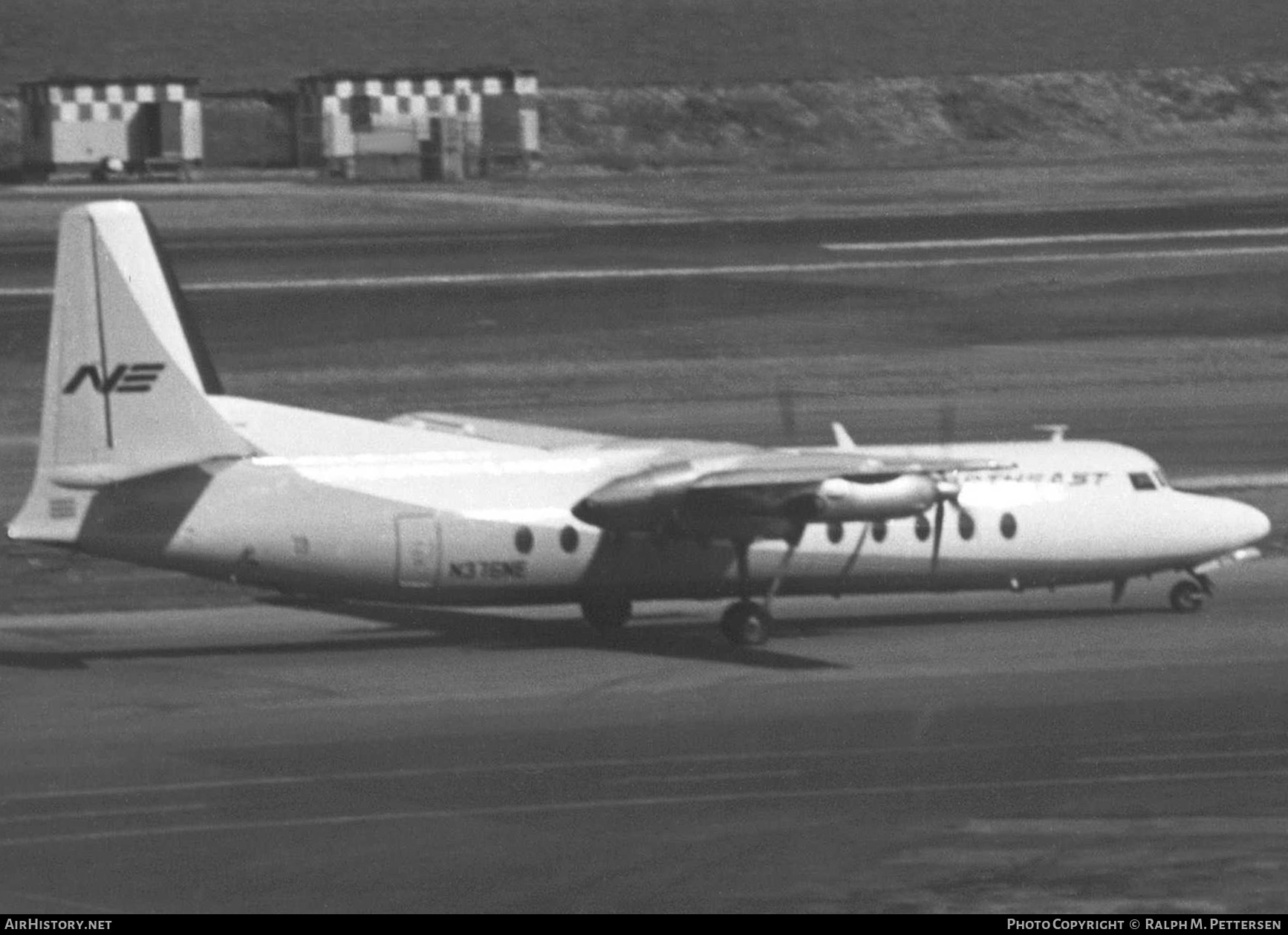 Aircraft Photo of N376NE | Fairchild Hiller FH-227C | Northeast Airlines | AirHistory.net #36845