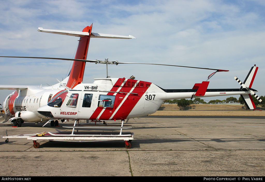 Aircraft Photo of VH-BHF | Bell 206L-1 LongRanger II | Helicorp | AirHistory.net #36847