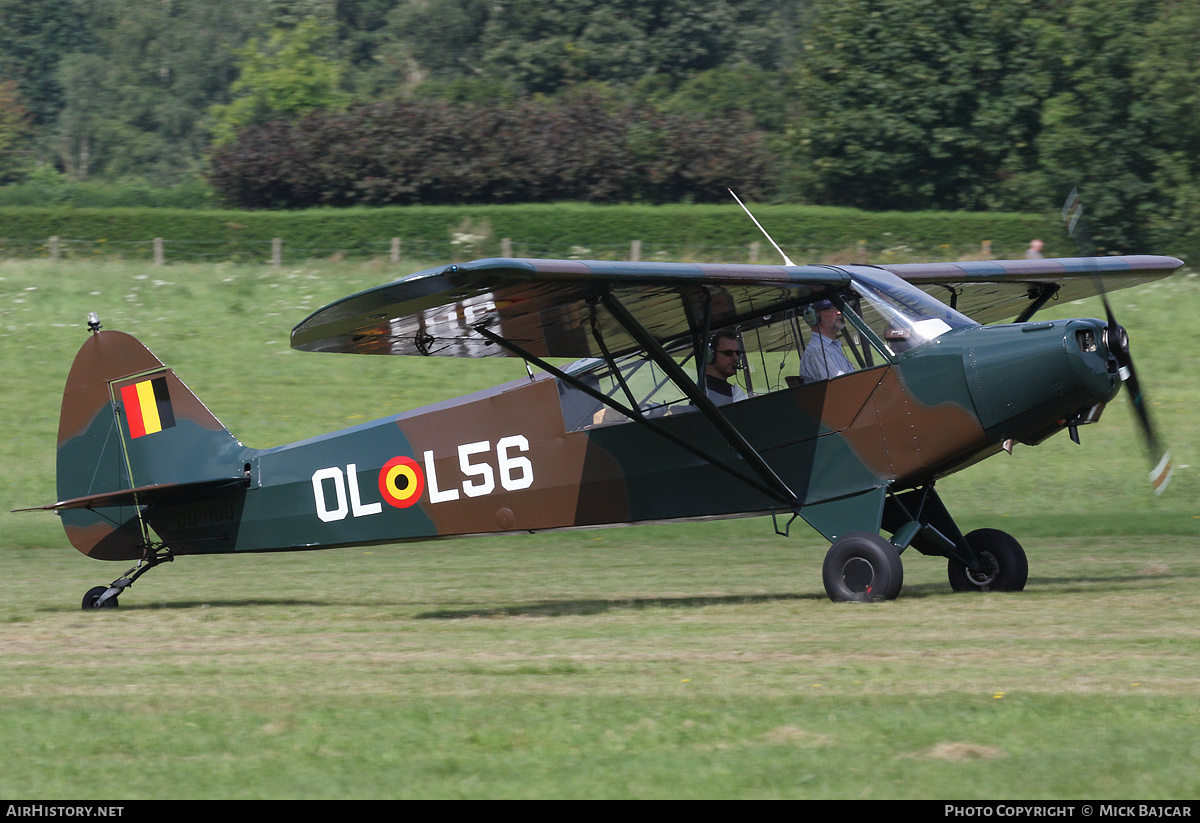 Aircraft Photo of OO-HBQ / OL-L56 | Piper L-18C Super Cub | Belgium - Army | AirHistory.net #36854