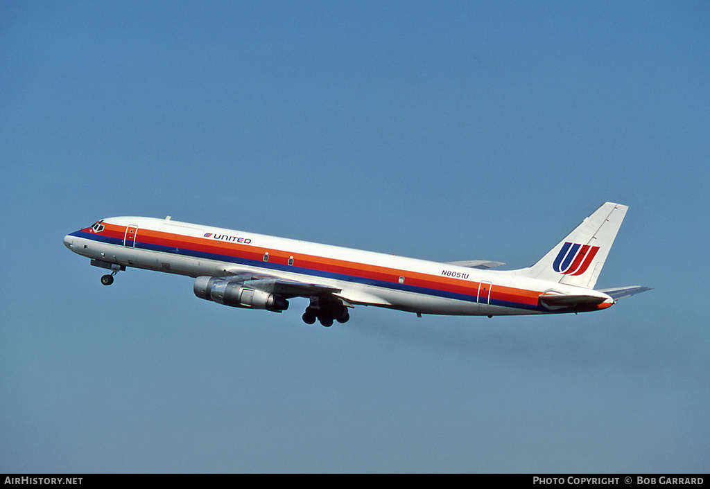 Aircraft Photo of N8051U | McDonnell Douglas DC-8-54AF Jet Trader | United Airlines | AirHistory.net #36860