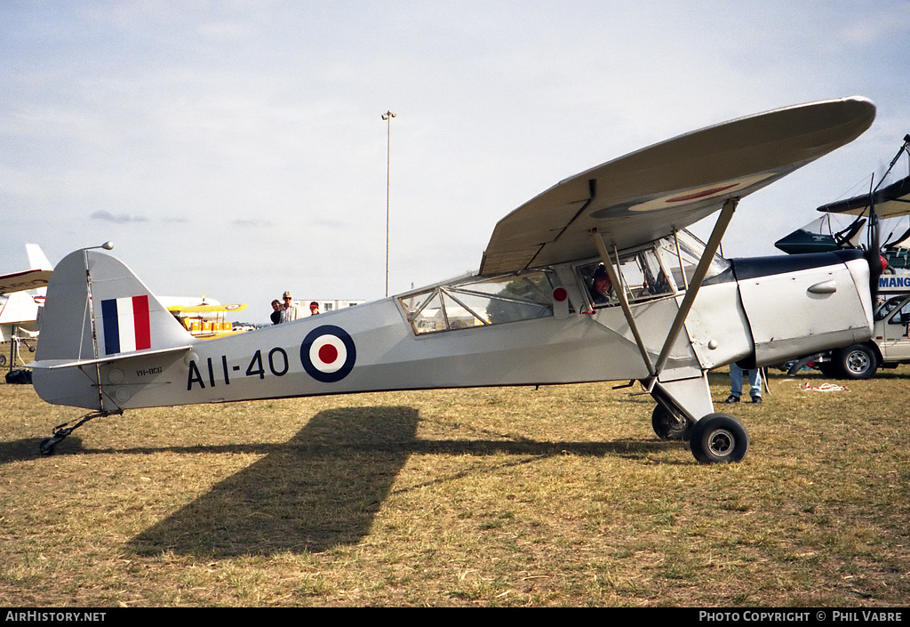 Aircraft Photo of VH-BCG / A11-40 | Taylorcraft E Auster Mk3 | Australia - Air Force | AirHistory.net #36864