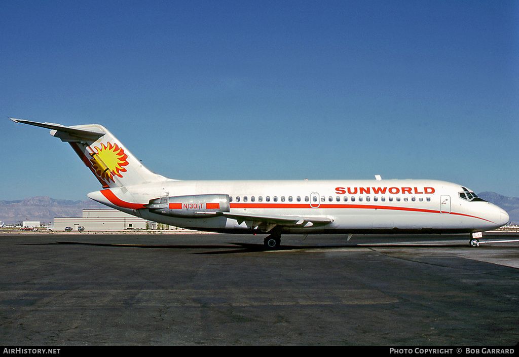 Aircraft Photo of N1301T | Douglas DC-9-14 | Sunworld International Airways | AirHistory.net #36874
