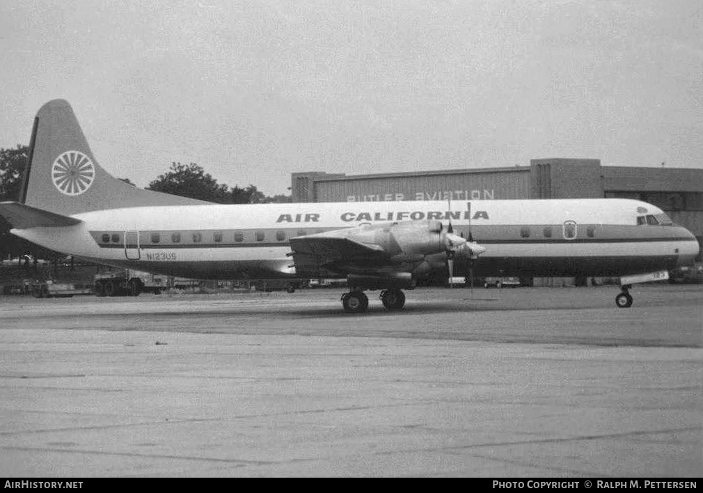 Aircraft Photo of N123US | Lockheed L-188C Electra | Air California | AirHistory.net #36876