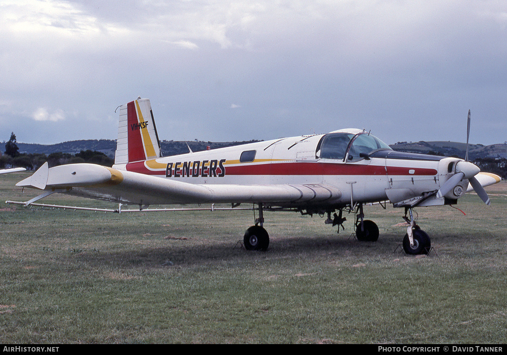 Aircraft Photo of VH-KSF | Fletcher FU-24-950 | Benders Spreading Service | AirHistory.net #36878
