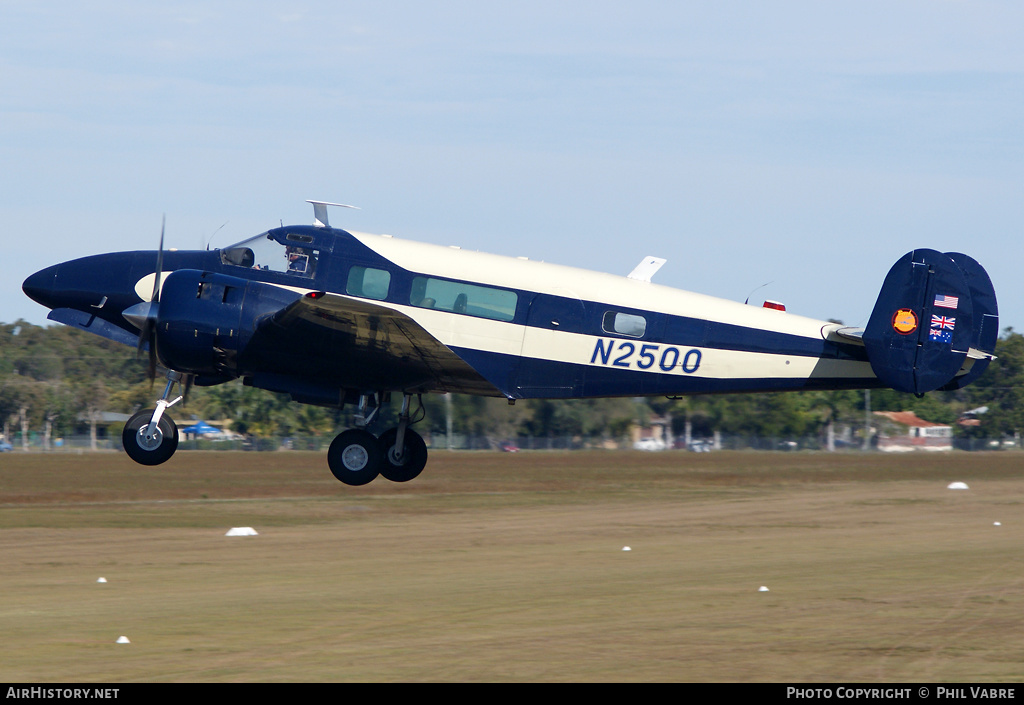 Aircraft Photo of N2500 | Beech D18S/Tri-Gear | AirHistory.net #36882
