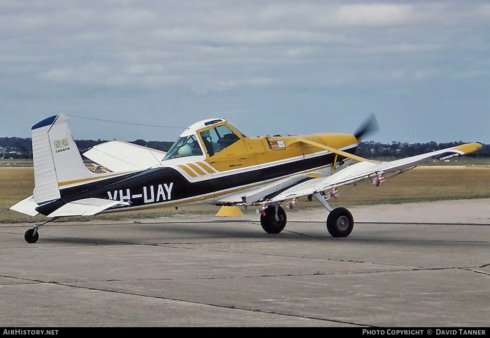 Aircraft Photo of VH-UAY | Cessna A188B AgTruck | AirHistory.net #36890