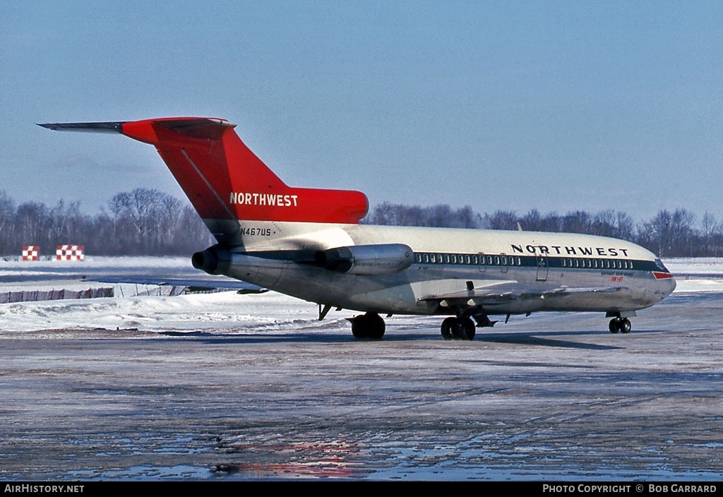 Aircraft Photo of N467US | Boeing 727-51 | Northwest Orient Airlines | AirHistory.net #36896