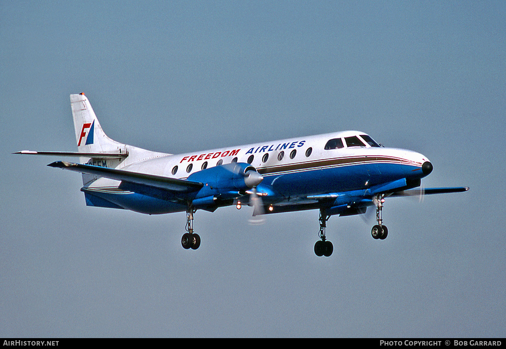 Aircraft Photo of N5355M | Swearingen SA-226TC Metro | Freedom Airlines | AirHistory.net #36910