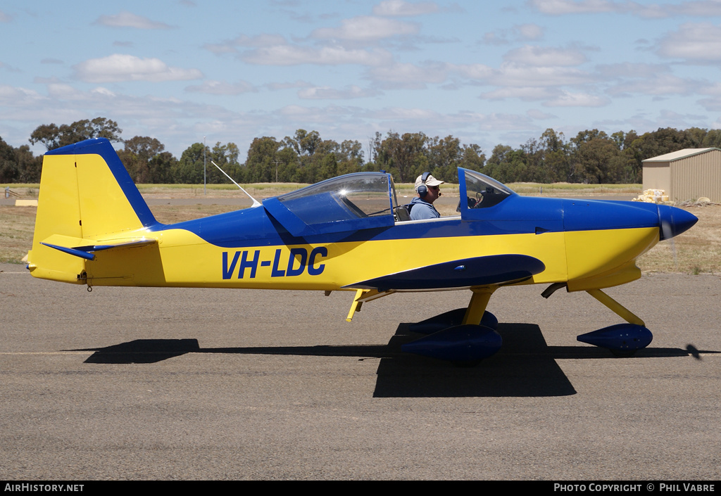 Aircraft Photo of VH-LDC | Van's RV-6A | AirHistory.net #36936