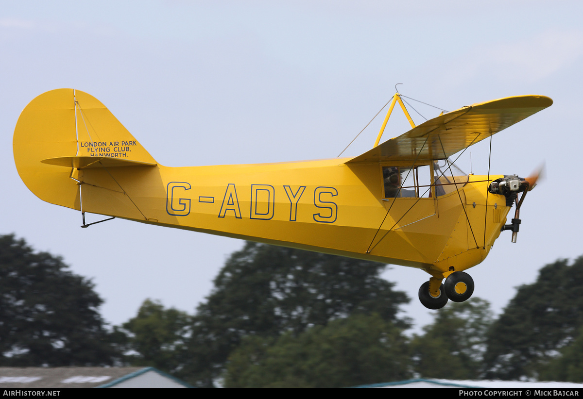 Aircraft Photo of G-ADYS | Aeronca C-3 Collegian | AirHistory.net #36941