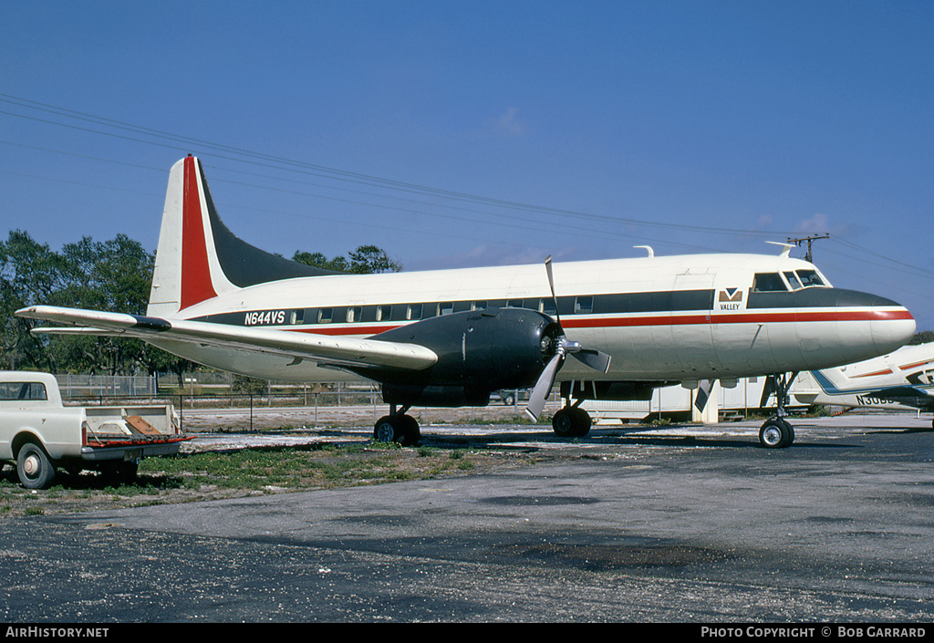 Aircraft Photo of N644VS | Convair 300 | AirHistory.net #37000