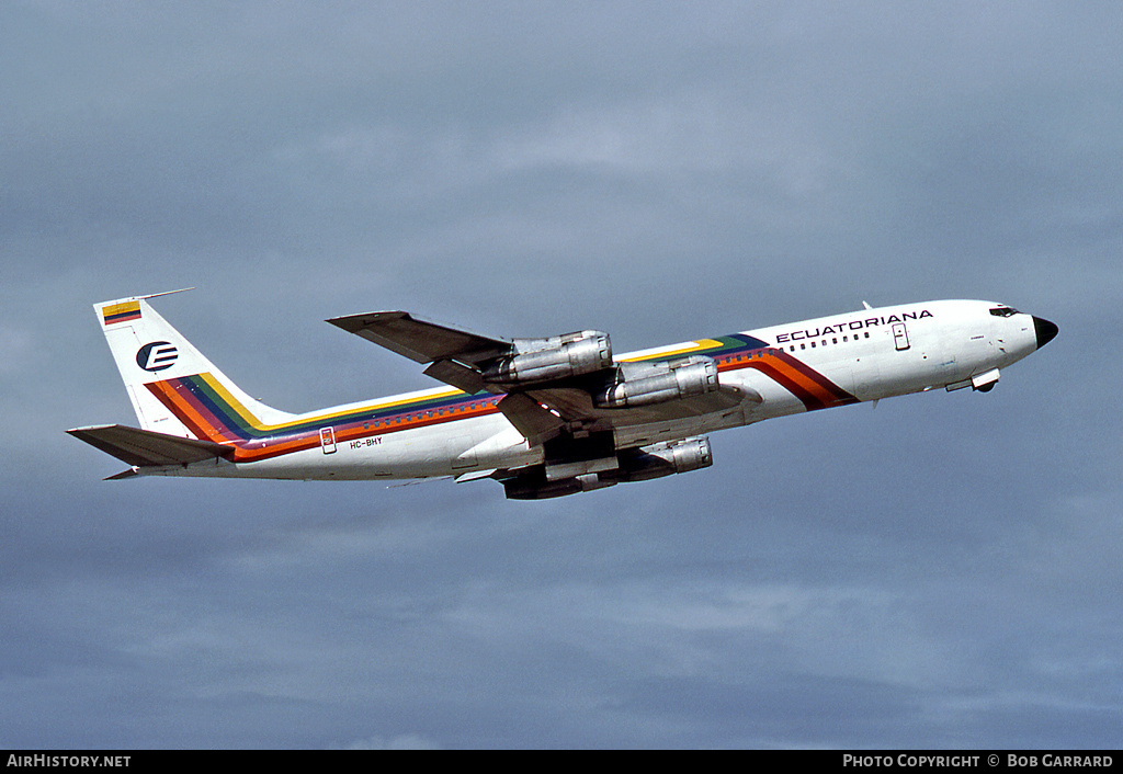 Aircraft Photo of HC-BHY | Boeing 707-321B | Ecuatoriana | AirHistory.net #37002