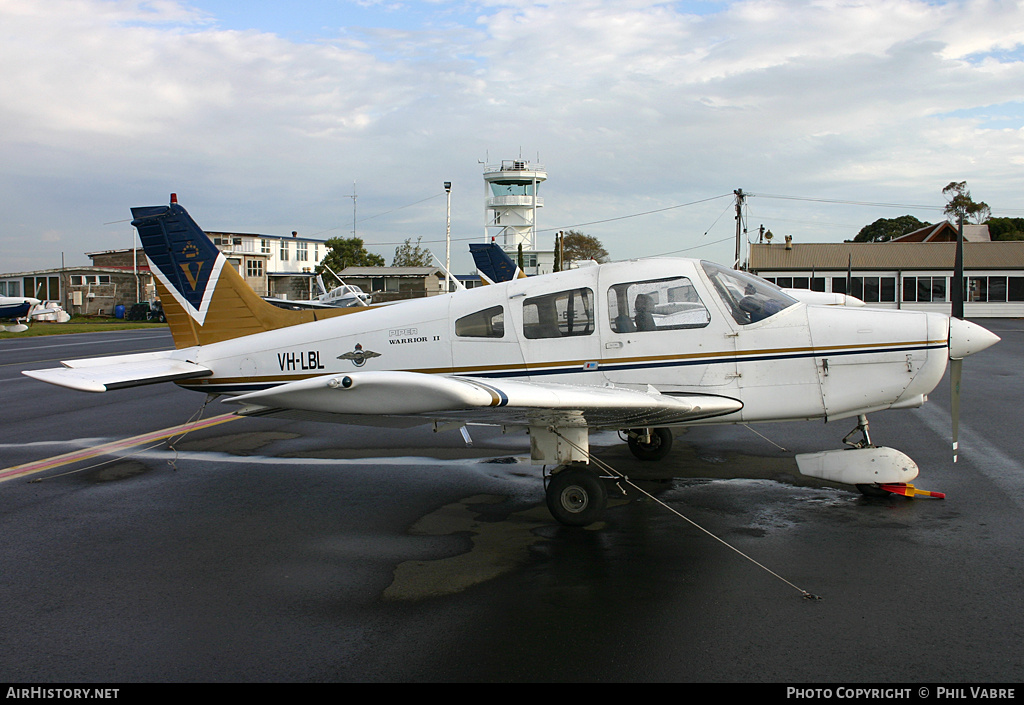 Aircraft Photo of VH-LBL | Piper PA-28-161 Warrior II | Royal Victorian Aero Club | AirHistory.net #37020