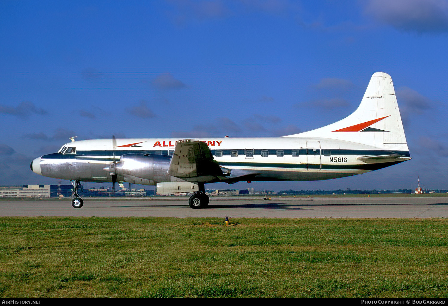 Aircraft Photo of N5816 | Convair 580 | Allegheny Airlines | AirHistory.net #37023