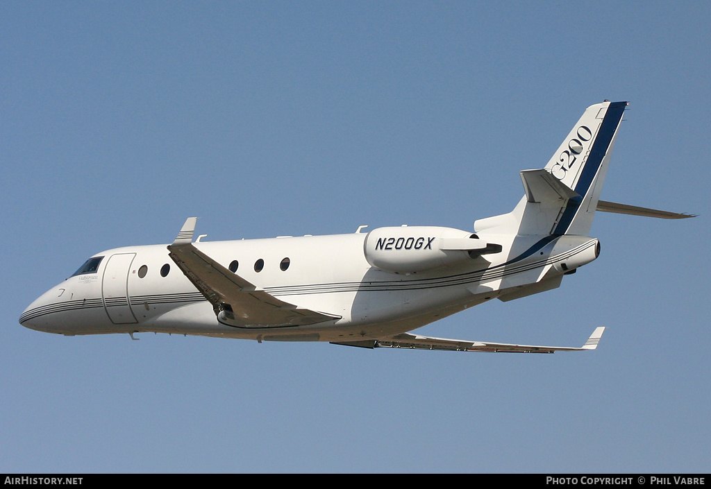 Aircraft Photo of N200GX | Israel Aircraft Industries Gulfstream G200 | AirHistory.net #37029