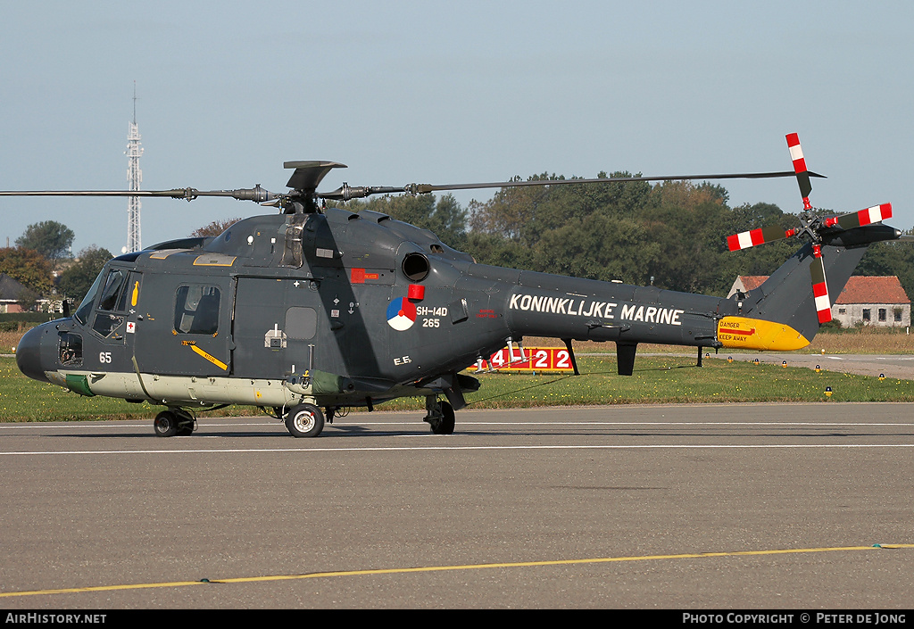 Aircraft Photo of 265 | Westland SH-14D Lynx (WG-13) | Netherlands - Navy | AirHistory.net #37031