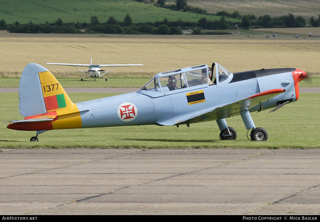 Aircraft Photo of G-BARS / 1377 | De Havilland DHC-1 Chipmunk Mk22 | Portugal - Air Force | AirHistory.net #37032