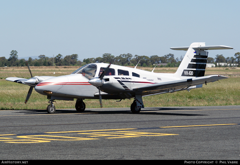 Aircraft Photo of VH-JQD | Piper PA-44-180T Turbo Seminole | AirHistory.net #37039