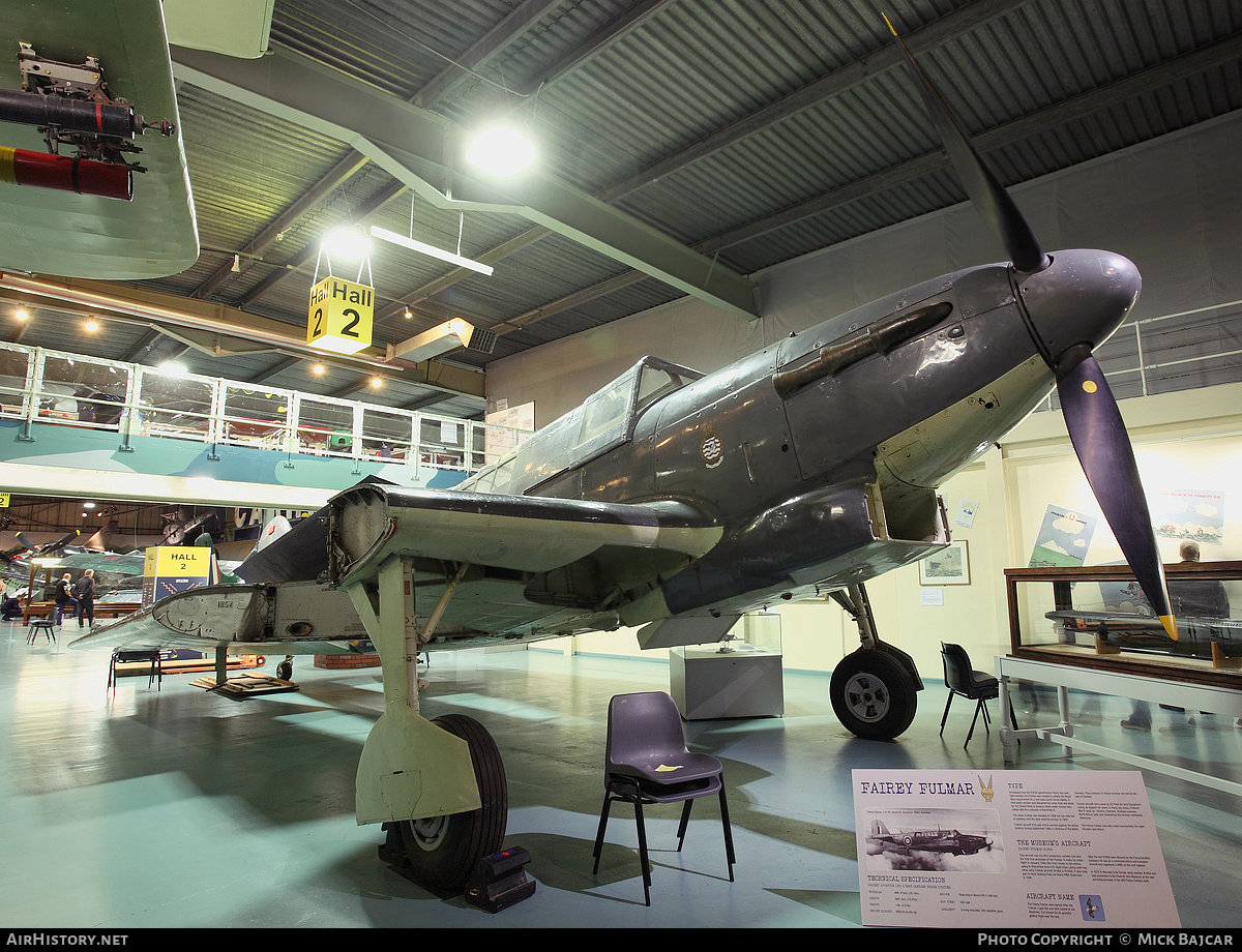 Aircraft Photo of N1854 | Fairey Fulmar II | UK - Navy | AirHistory.net #37040