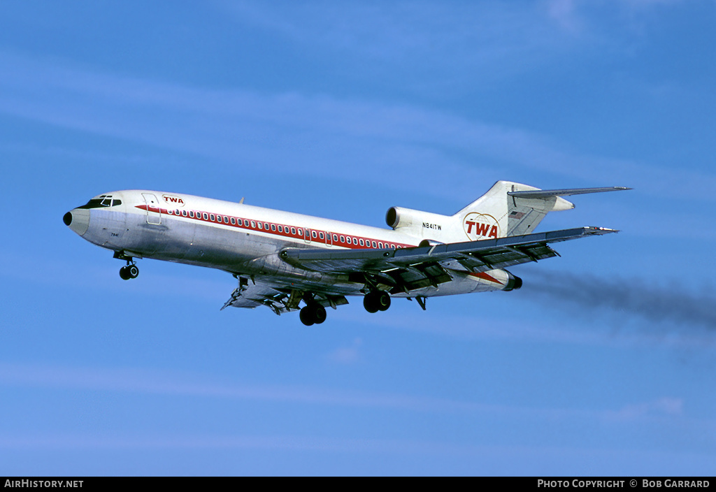 Aircraft Photo of N841TW | Boeing 727-31 | Trans World Airlines - TWA | AirHistory.net #37051