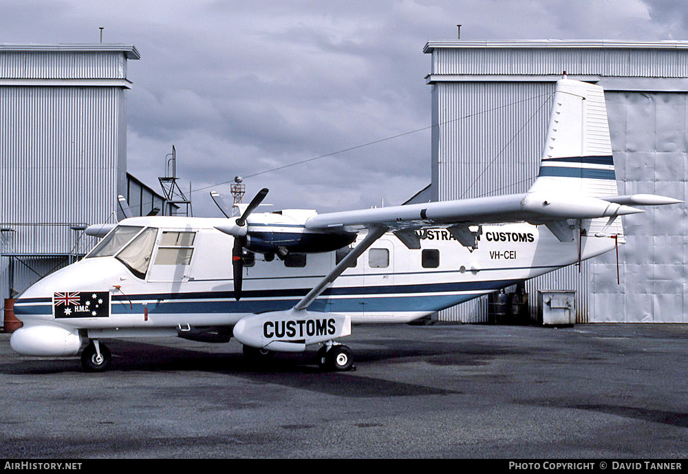 Aircraft Photo of VH-CEI | GAF N-22S Searchmaster L | Australian Customs | AirHistory.net #37062
