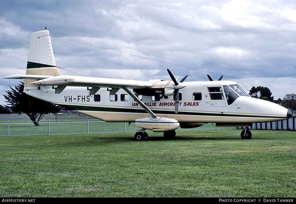 Aircraft Photo of VH-FHS | GAF N-24A Nomad | Ian Baillie Aircraft Sales | AirHistory.net #37064