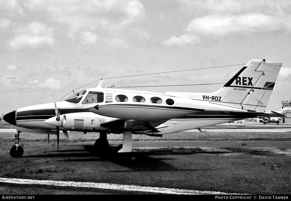 Aircraft Photo of VH-RDZ | Cessna 402 | Rex Air Charter | AirHistory.net #37086