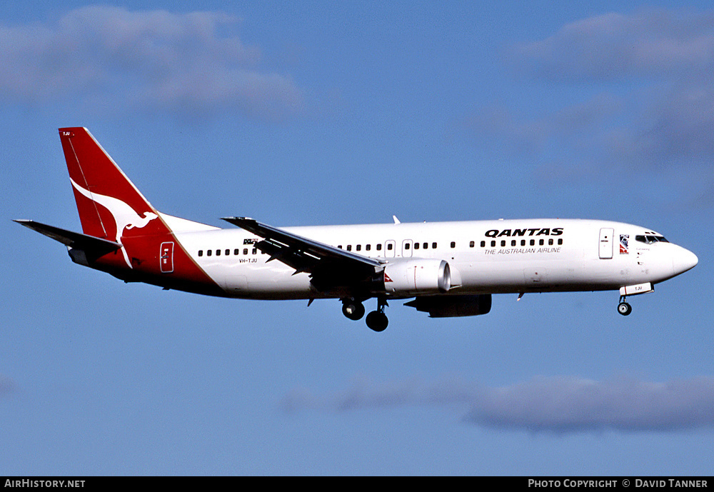 Aircraft Photo of VH-TJU | Boeing 737-476 | Qantas | AirHistory.net #37097