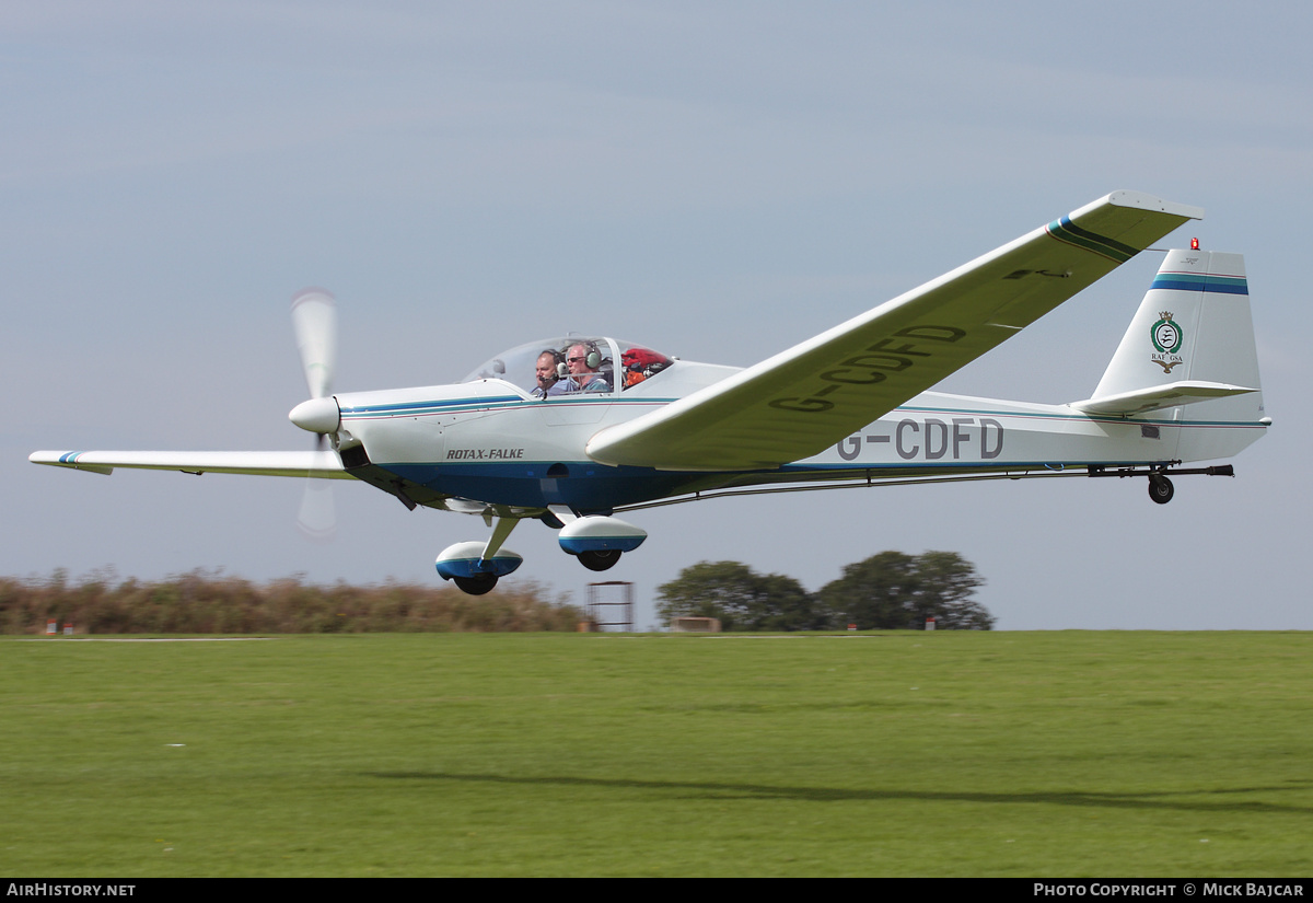 Aircraft Photo of G-CDFD | Scheibe SF-25C/TL Rotax-Falke | Royal Air Force Gliding and Soaring Association - RAFGSA | AirHistory.net #37099