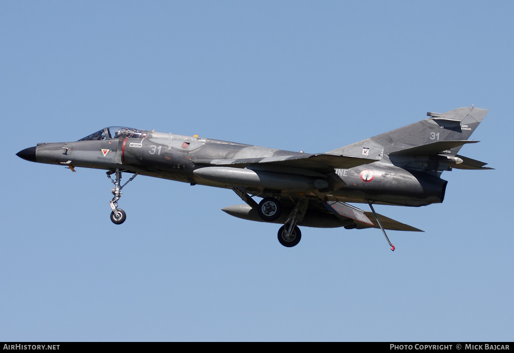 Aircraft Photo of 31 | Dassault Super Etendard Modernisé | France - Navy | AirHistory.net #37104