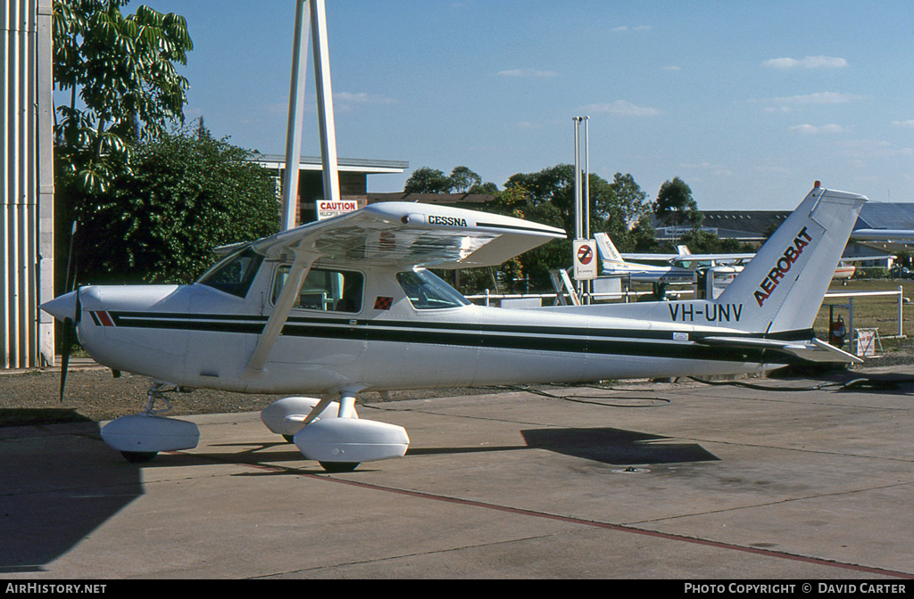 Aircraft Photo of VH-UNV | Cessna A152 Aerobat | AirHistory.net #37108