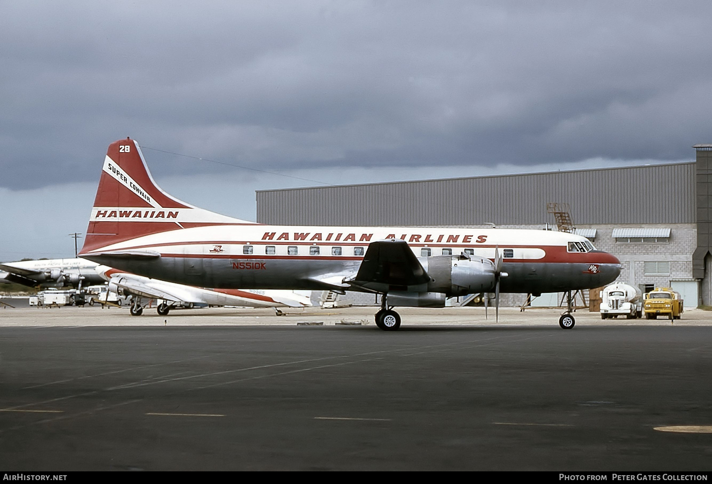 Aircraft Photo of N5510K | Convair 340-36 | Hawaiian Airlines | AirHistory.net #37115