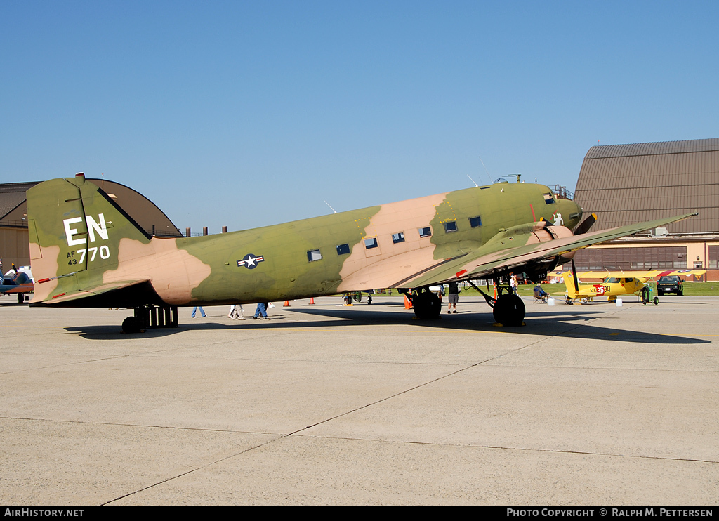 Aircraft Photo of N2805J / AF43-770 | Douglas C-47D Skytrain | AirHistory.net #37117