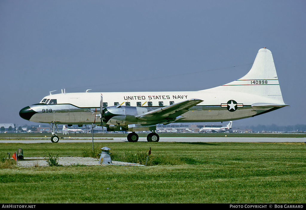 Aircraft Photo of 140998 | Convair C-131F | USA - Navy | AirHistory.net #37149