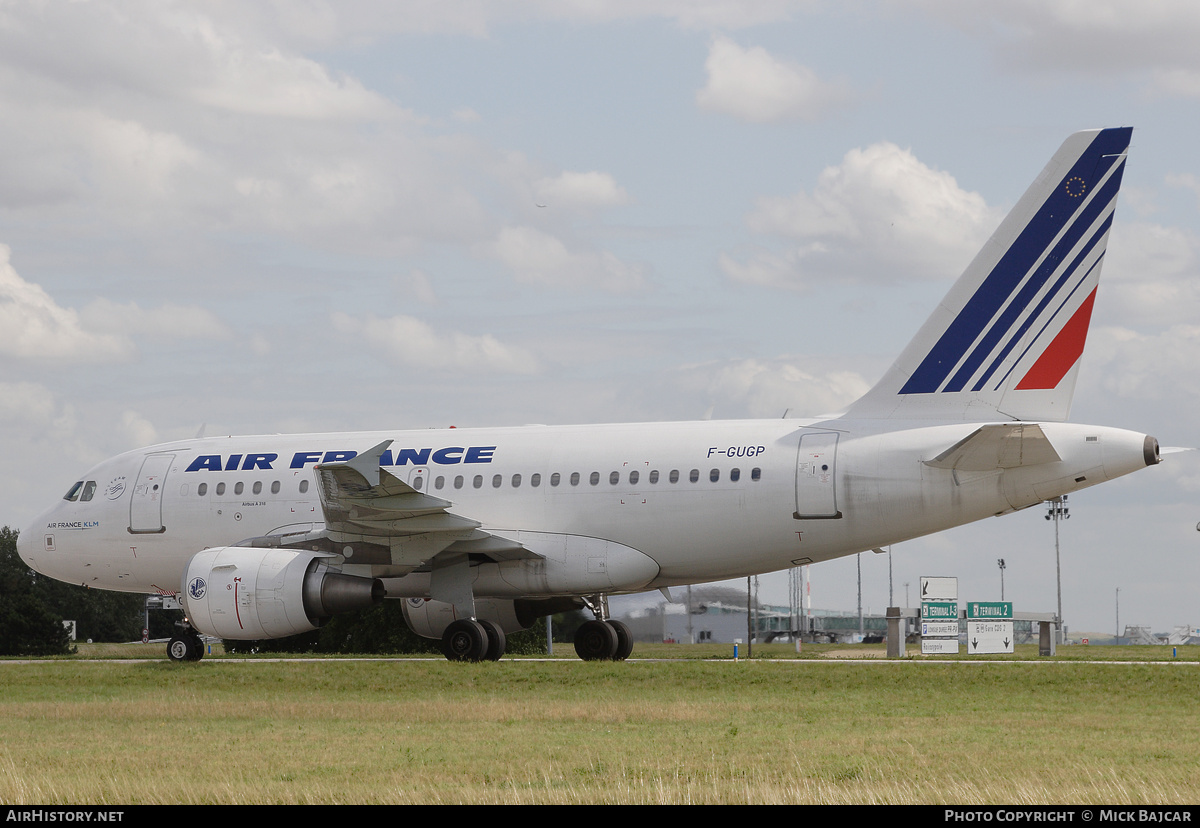 Aircraft Photo of F-GUGP | Airbus A318-111 | Air France | AirHistory.net #37155