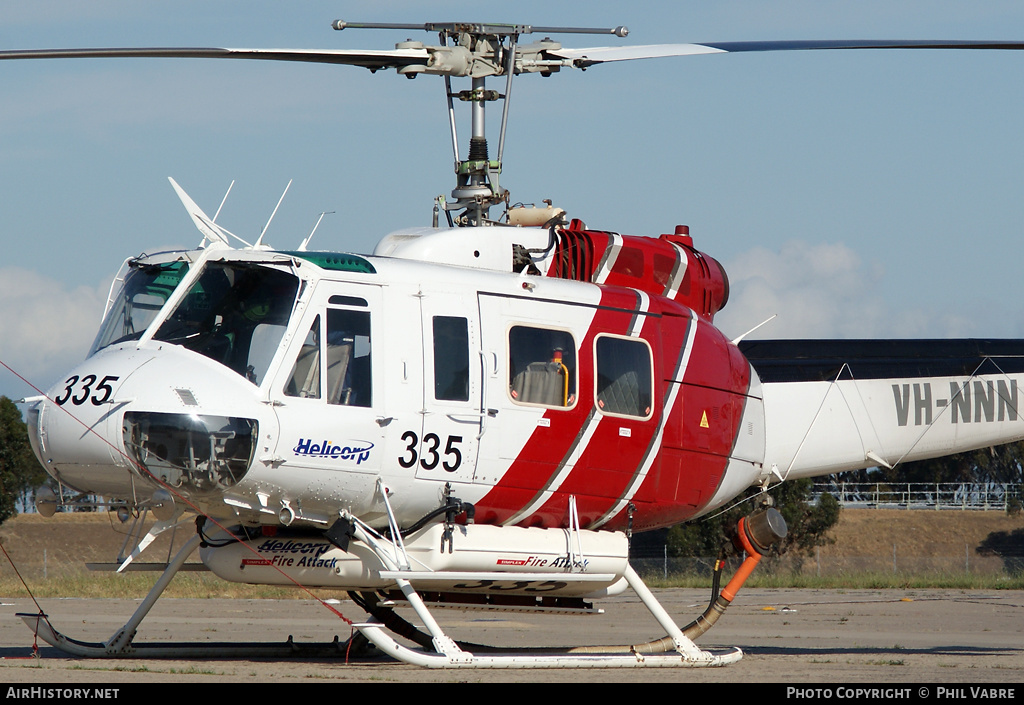 Aircraft Photo of VH-NNN | Bell 205A-1 | Helicorp | AirHistory.net #37190
